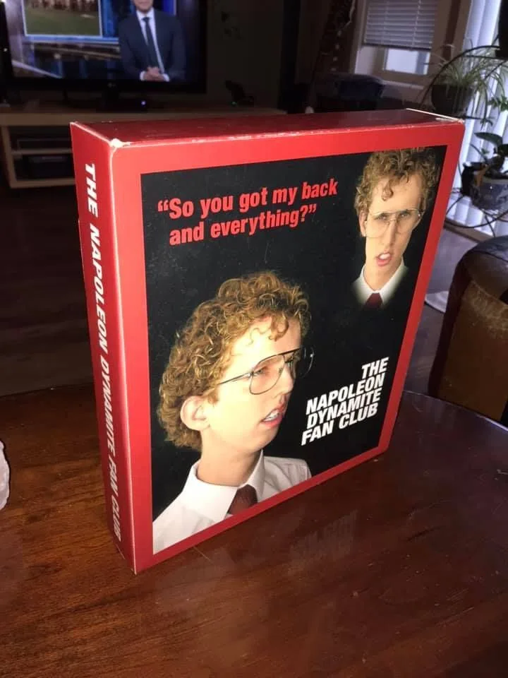 Signed Napoleon Dynamite Fan Club memorabilia. image indicator(3)