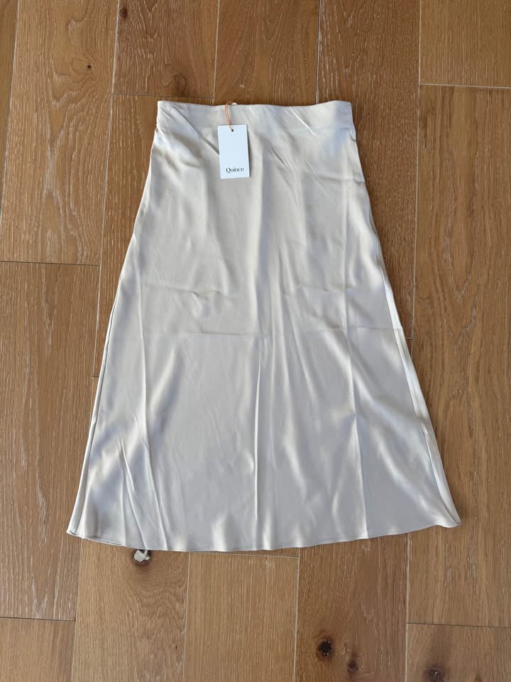 Quince 100% Washable Silk Skirt, size XS - photo 2