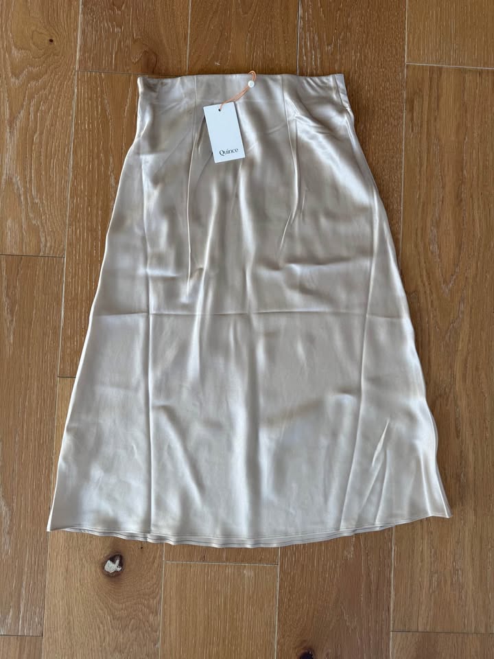 Quince 100% Washable Silk Skirt, size XS - photo 4
