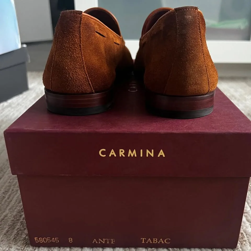 Men's Tassel Loafers - Rich Brown Suede image indicator(7)