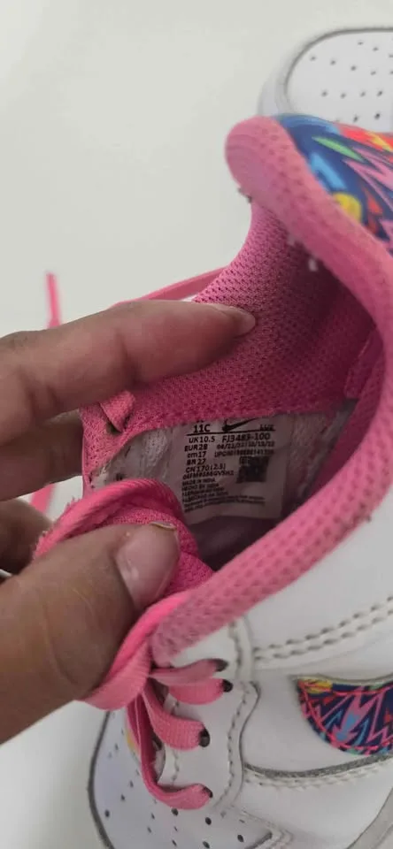 Nike Air Force Ones Toddler girl image indicator(5)