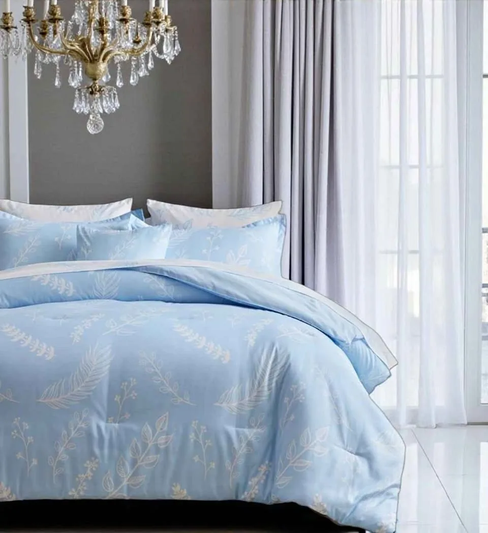 COMFORTER SET BRAND NEW sealed KING TRANQUIL NIGHT thumbnail