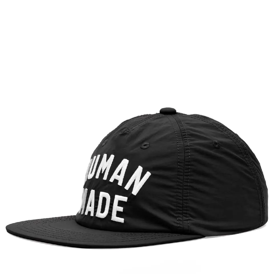Human Made Nylon Black and White Logo Cap thumbnail