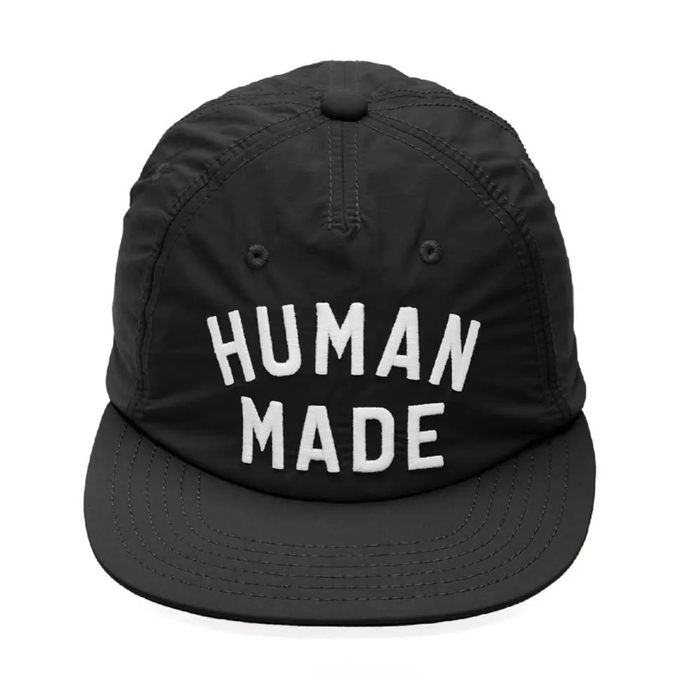 Human Made Nylon Black and White Logo Cap image indicator(2)