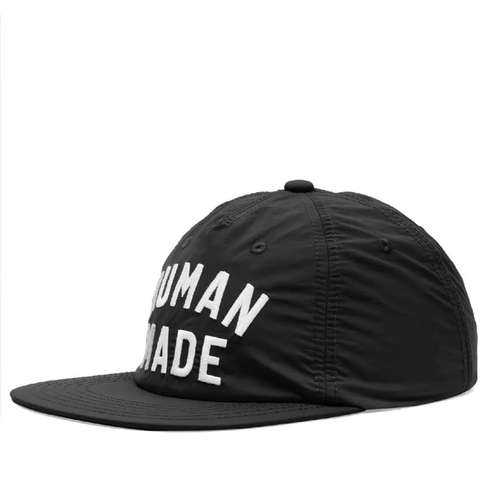 Human Made Nylon Black and White Logo Cap image indicator(4)
