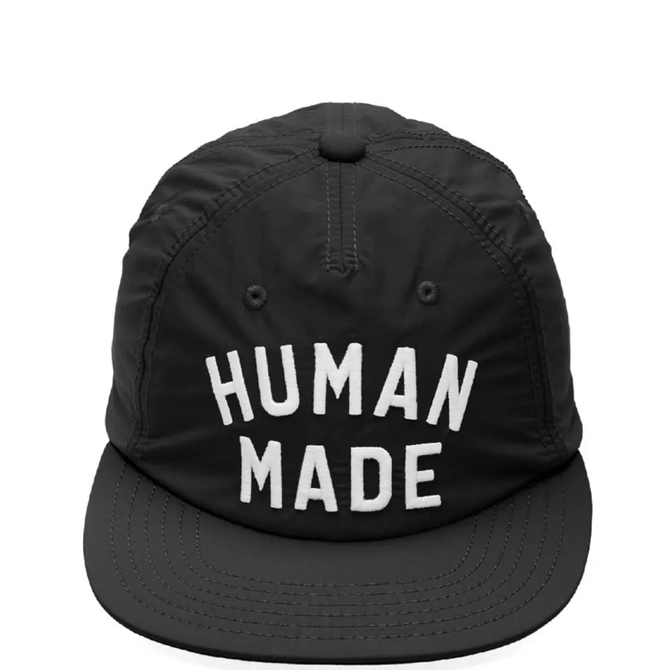 Human Made Nylon Black and White Logo Cap image indicator(5)