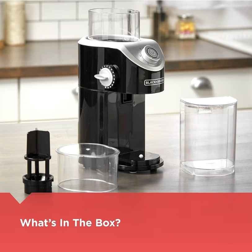 BLACK+DECKER Burr Mill Coffee Grinder CBM310BD - photo 2