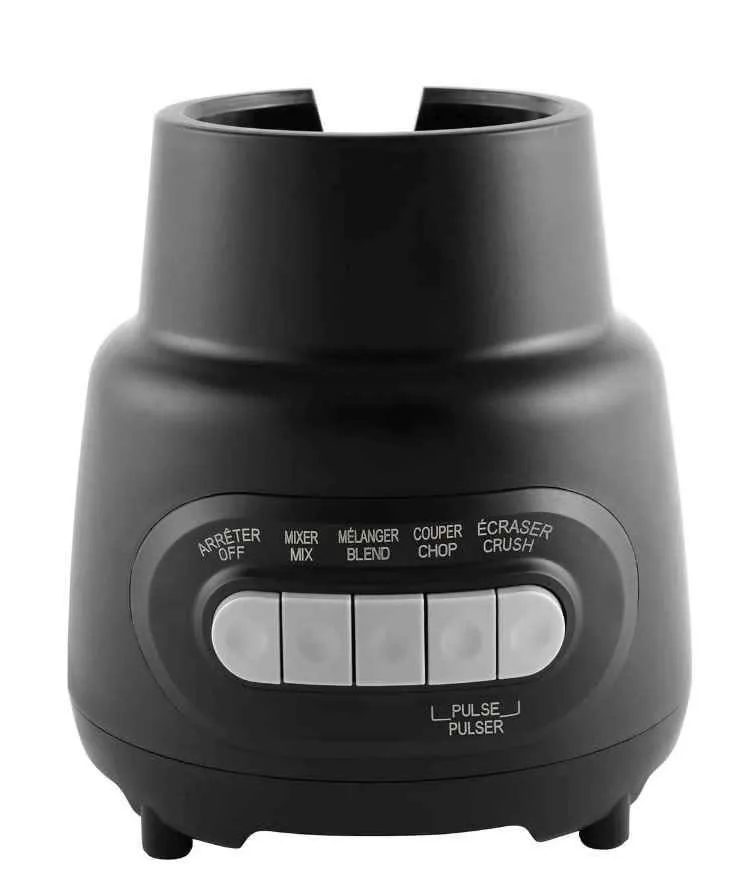 Mainstays 5 Speed Glass Jar Blender 48 Oz Black image indicator(6)