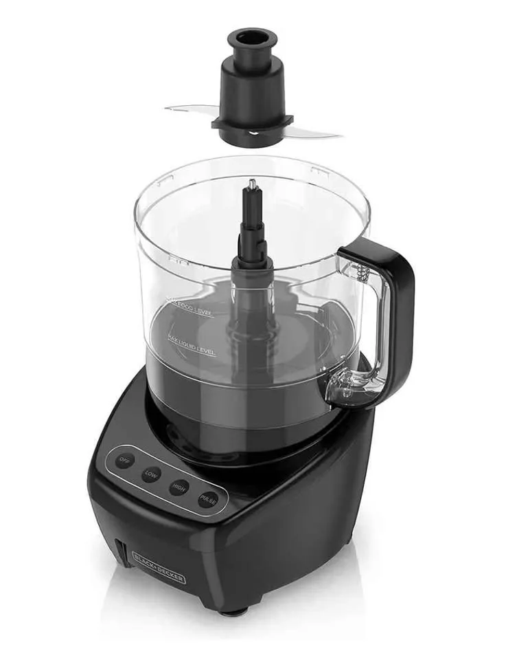 BLACK+DECKER 3-in-1 8-Cup Food Processor, Black 450W image indicator(8)