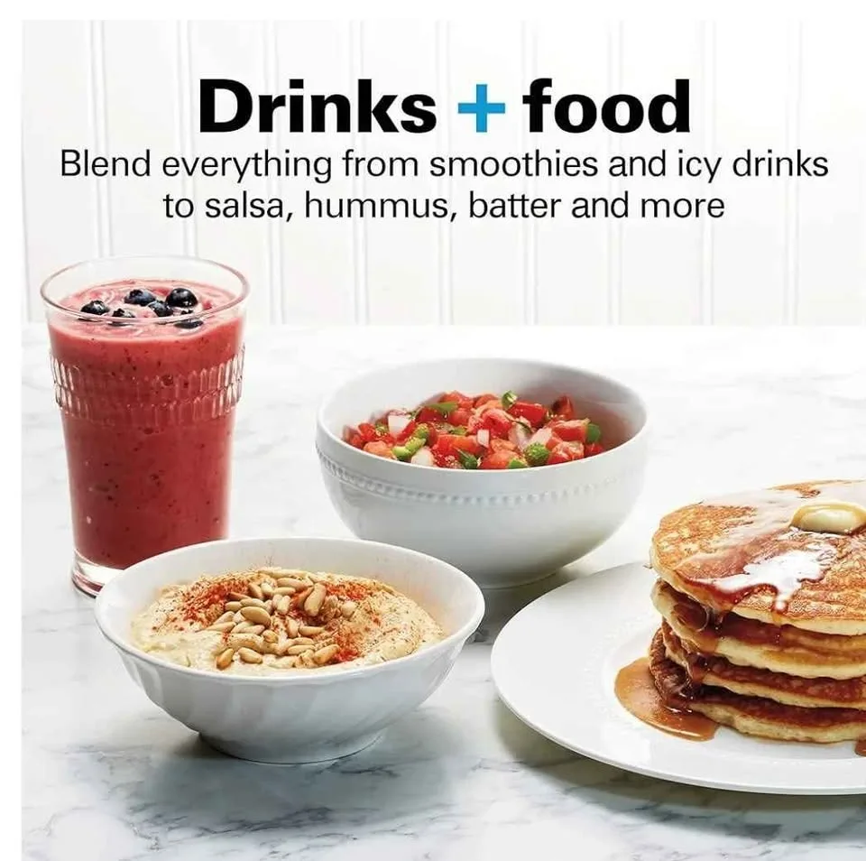 Hamilton Beach MultiBlend System with 52 oz Glass Jar, 950 W image indicator(4)