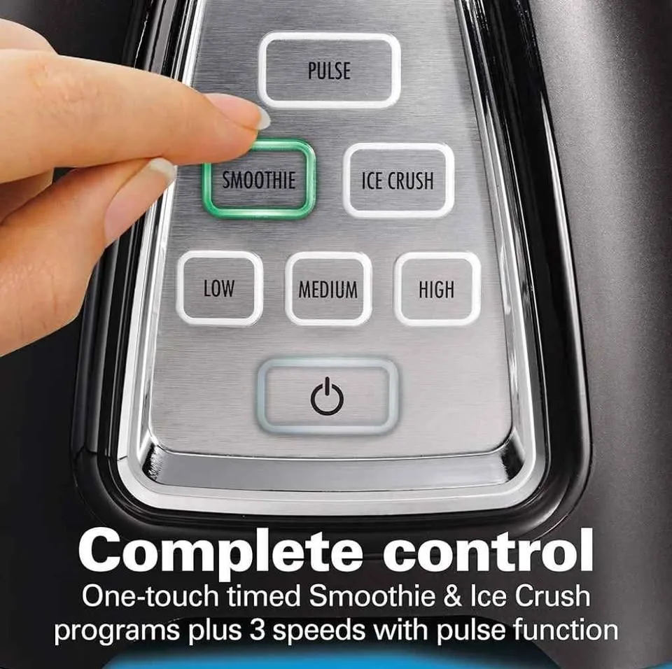 Hamilton Beach MultiBlend System with 52 oz Glass Jar, 950 W image indicator(5)