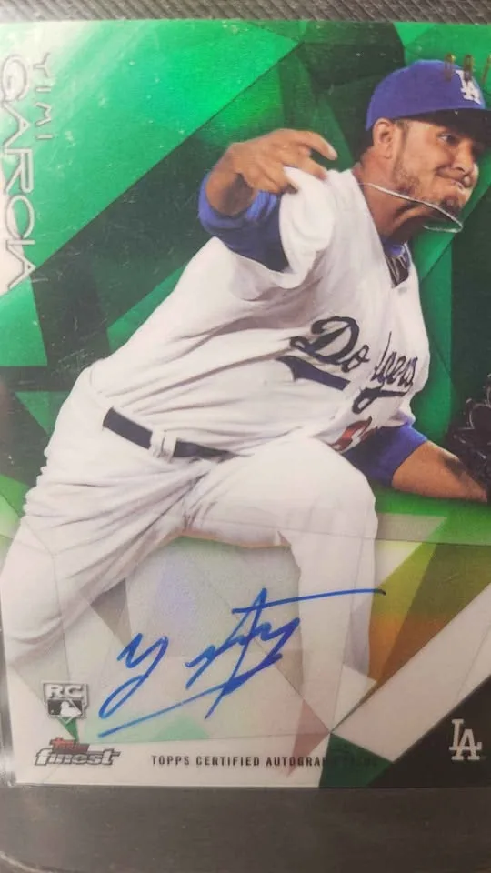 2015 Finest Yimi Garcia #/99 Auto image indicator(4)