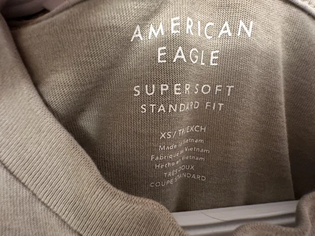 American Eagle Men’s T-Shirts – Light Green & Blue – Size XSTP image indicator(4)