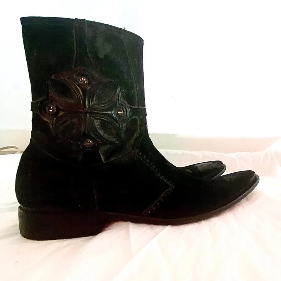 Distressed Black Suede by Mark Nason 10 or 43 image indicator(4)