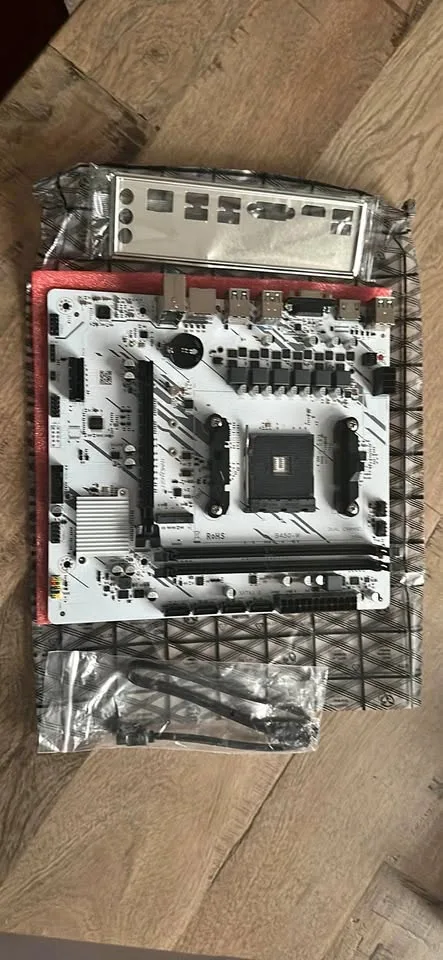 Brand New Am4 Motherboard white