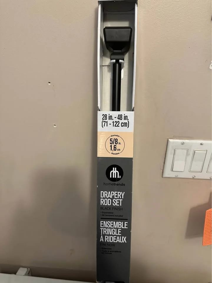 Drapery Rod Set For Curtains image indicator(3)