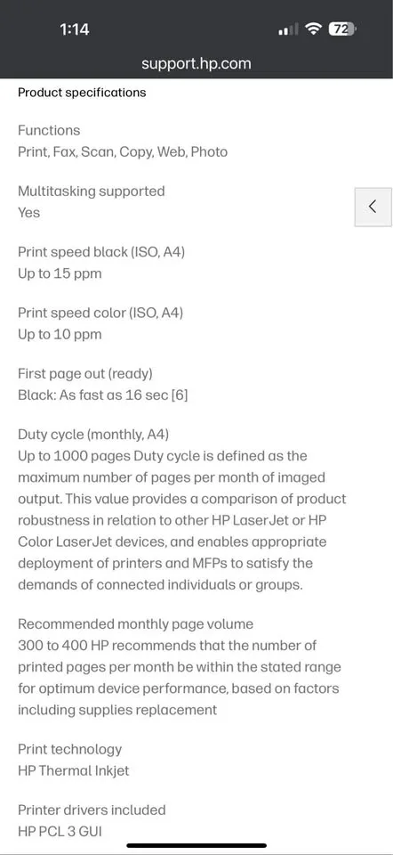 HP 7855 printer image indicator(4)