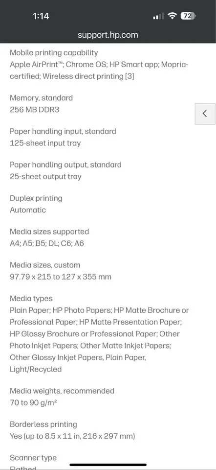 HP 7855 printer image indicator(7)