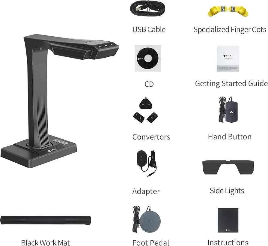 CZUR ET24 Pro Book Scanner image indicator(4)