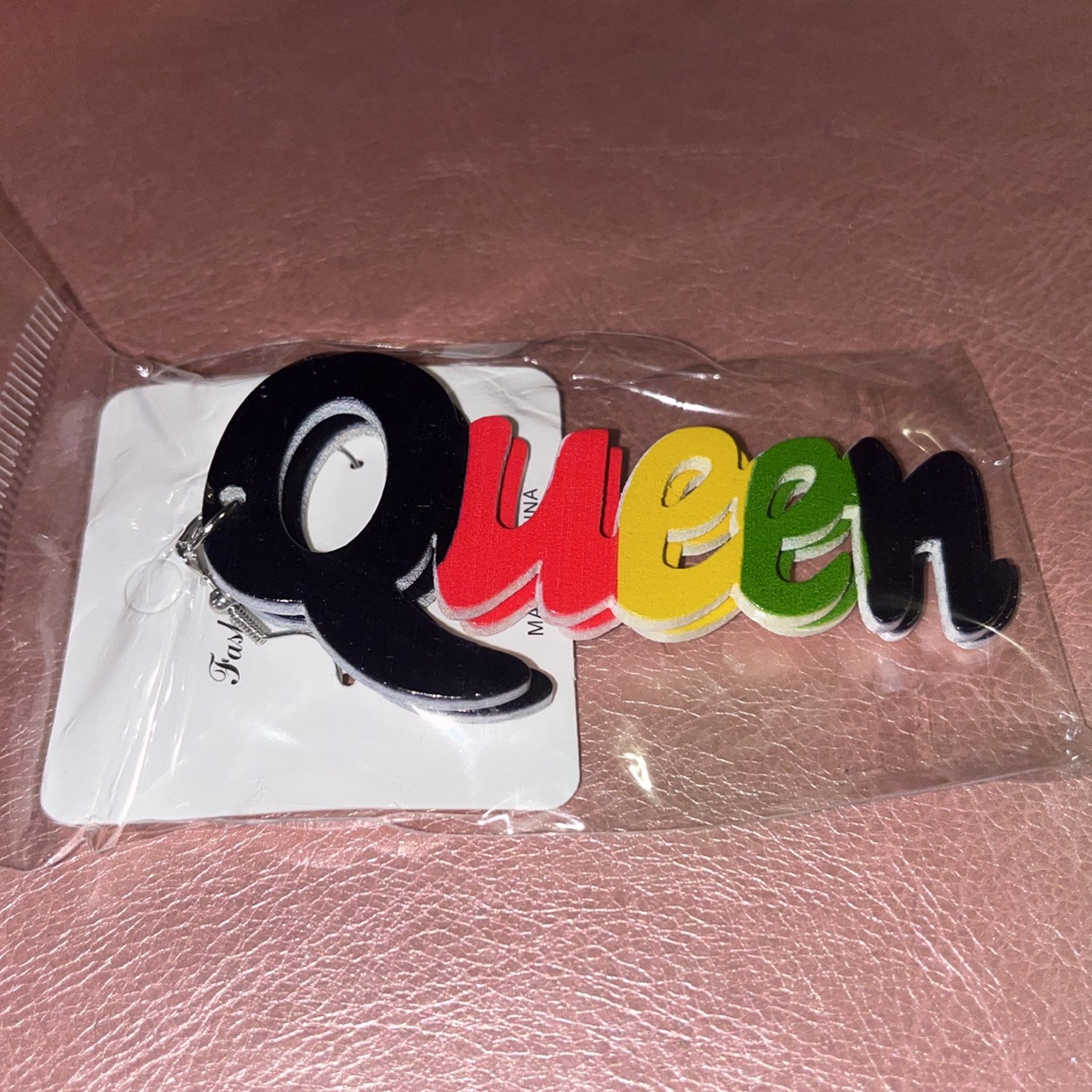 Wooden Queen Earrings