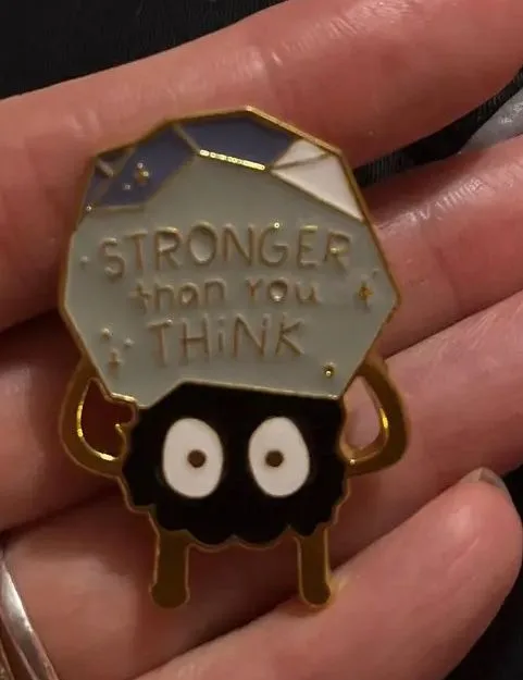 Metal Studio Ghibli Pin thumbnail