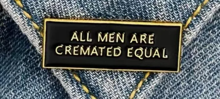 Cremation / Equality Metal Pin thumbnail