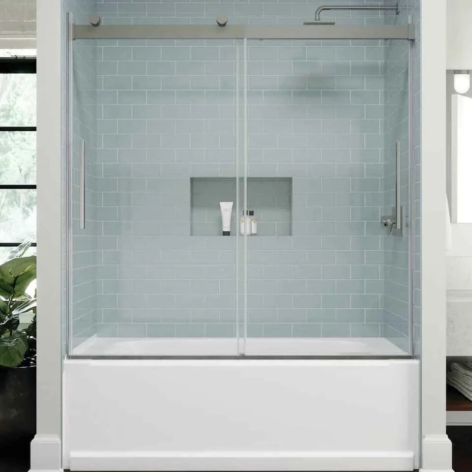 Delta Barn Door Shower Door 60 x 71 in image indicator(2)