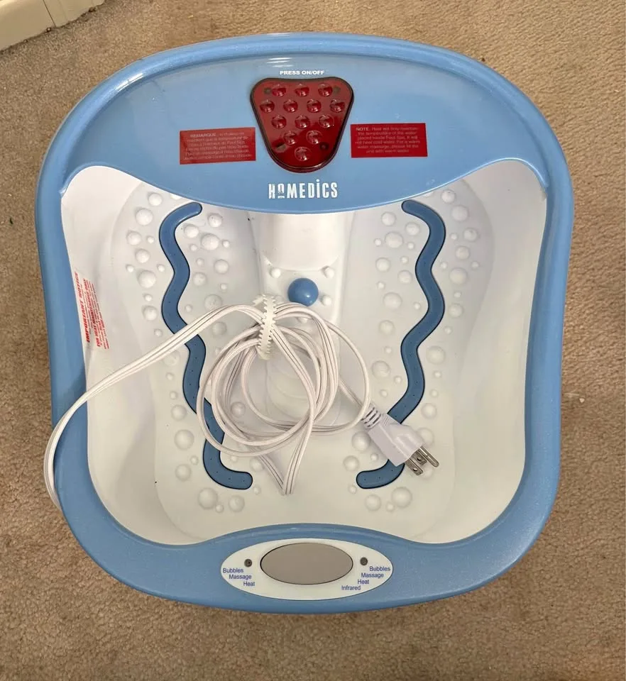 Homedics BubbleMate Luxury Foot Bubbler / Spa with Heat thumbnail