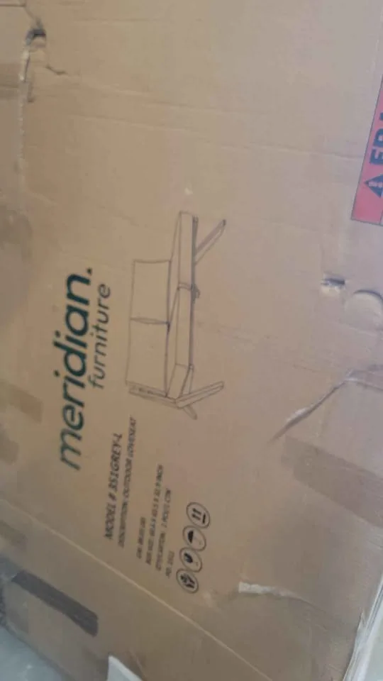 Meridian Furniture Tahiti Grey Water Resisting Outdoor Loveseat image indicator(4)