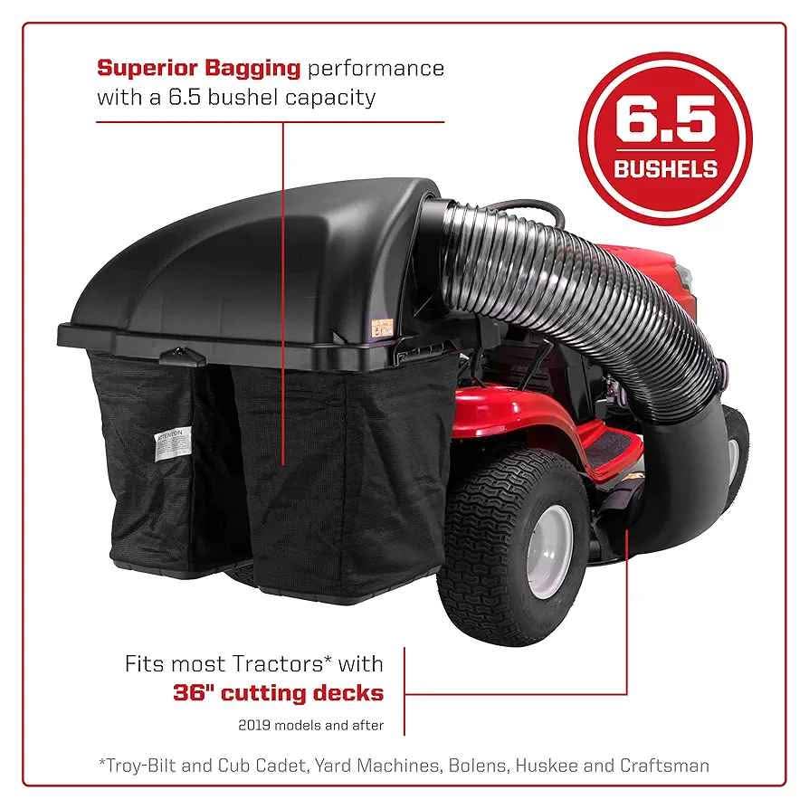 MTD 36" Double Bagger Attachment - photo 2