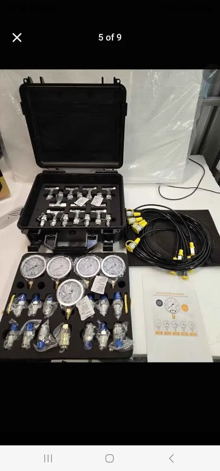 VEVOR Hydraulic Pressure Test Kit image indicator(5)