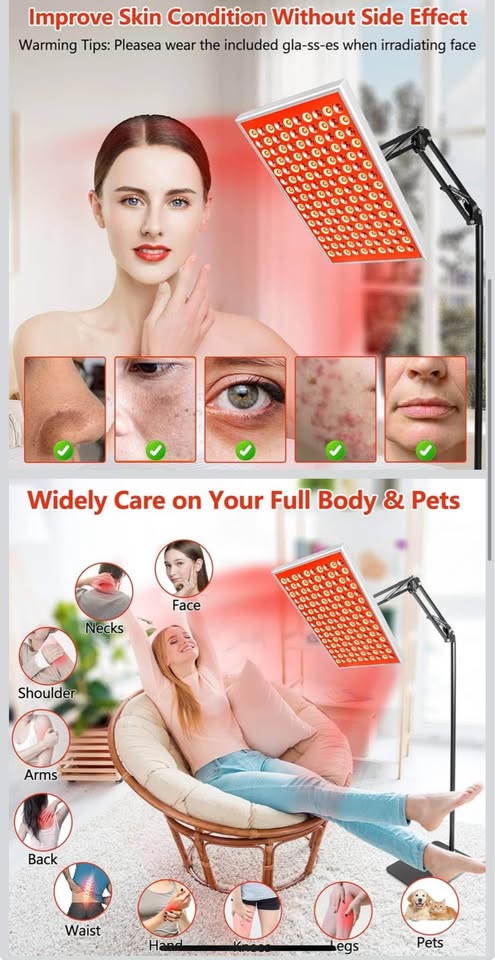 DUGSDG Red Light Therapy Lamp Panel - photo 4
