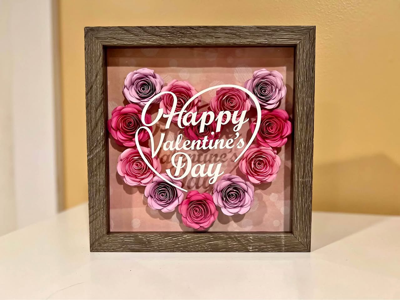 Valentines Shadow Box