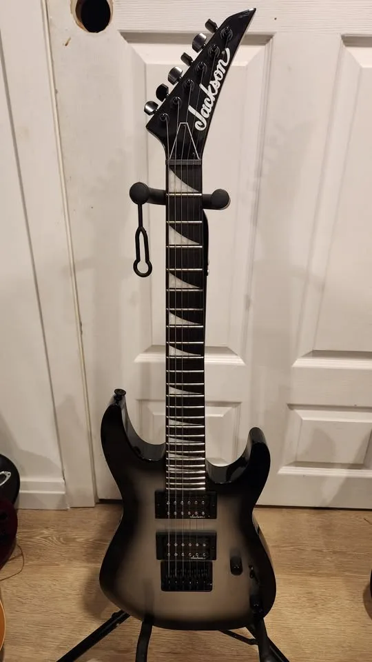 $250 Jackson Dinky Minion JS1X 3/4 Guitar - Silver Burst image indicator(2)