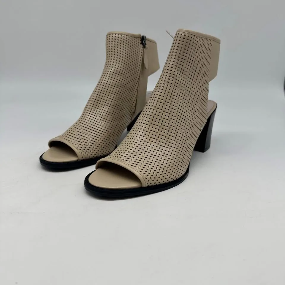 Kenneth Cole Beige Peep Toe Booties - Size 9 (New) thumbnail