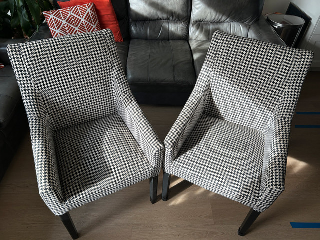 Dining Chairs (pair of accent chairs)