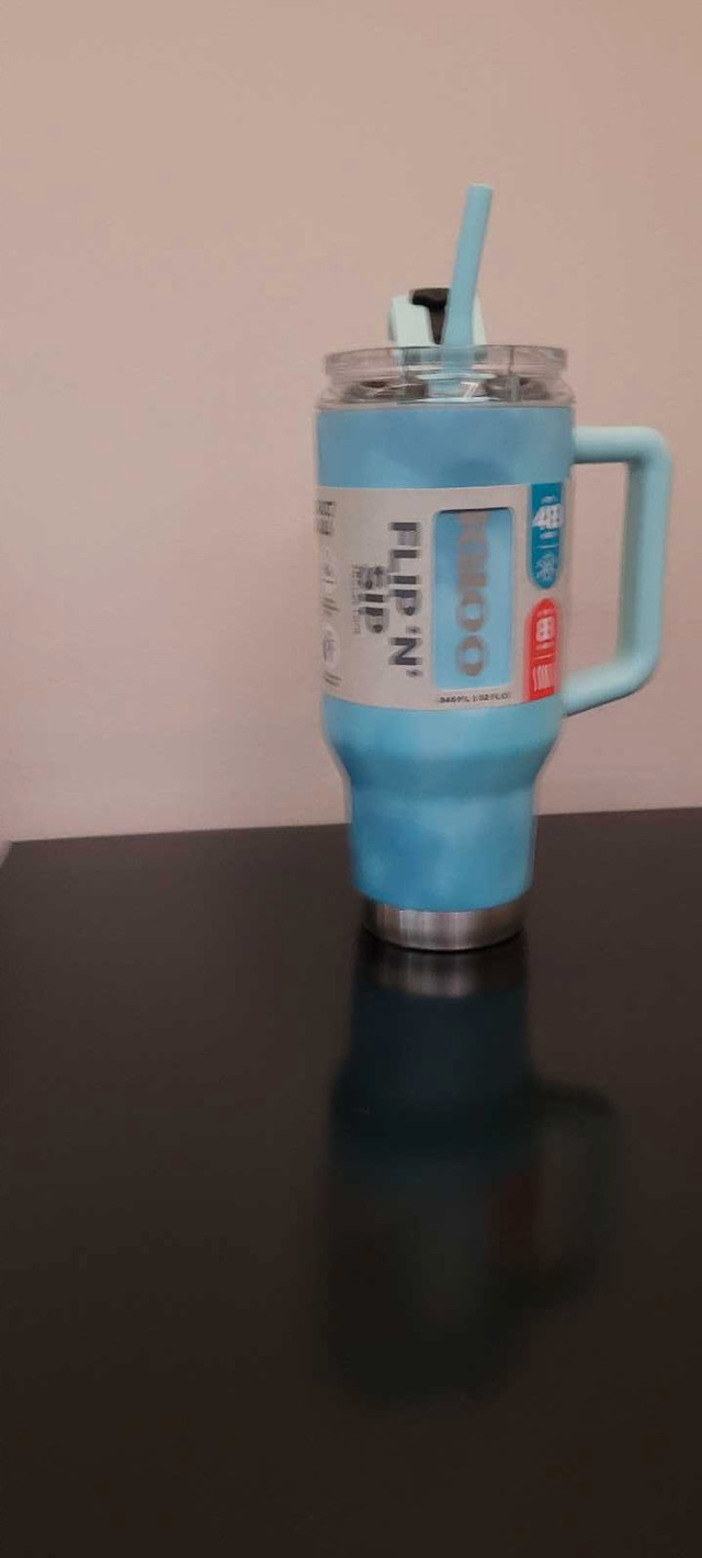 Igloo 32oz stainless steel travel mug powder blue