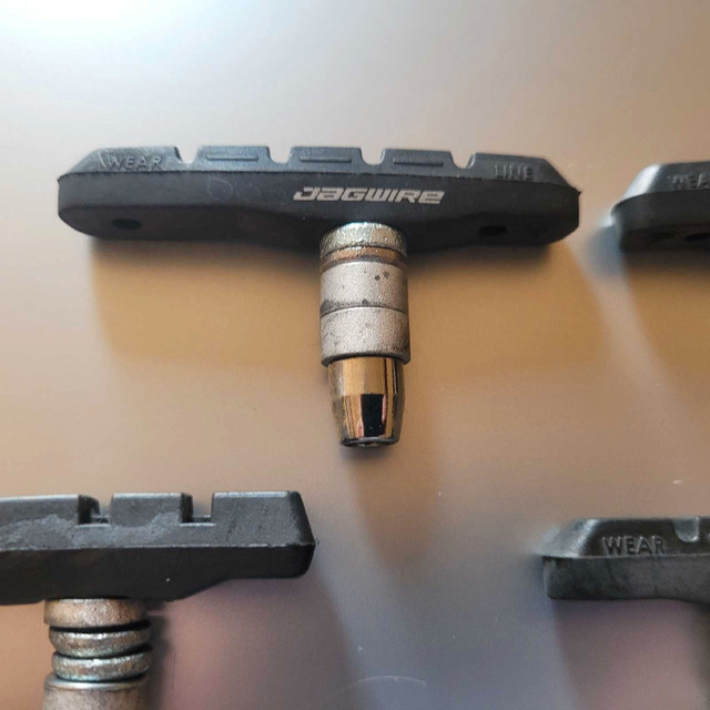 5 Mountain bicycle rubber brake pads - photo 3