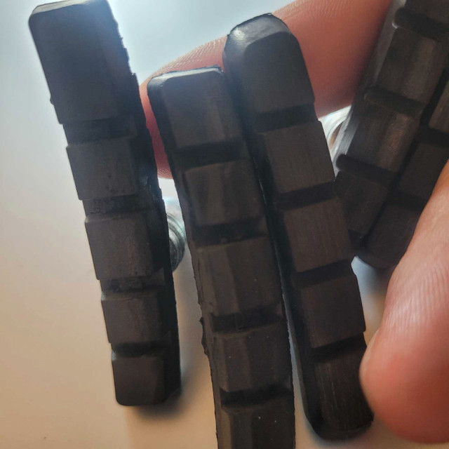5 Mountain bicycle rubber brake pads - photo 5