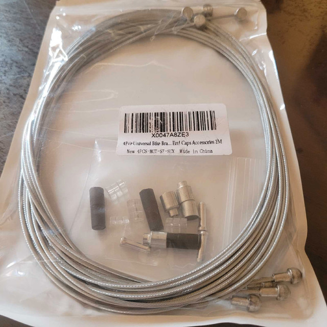 4Pcs Universal Bike Brake Cable Set