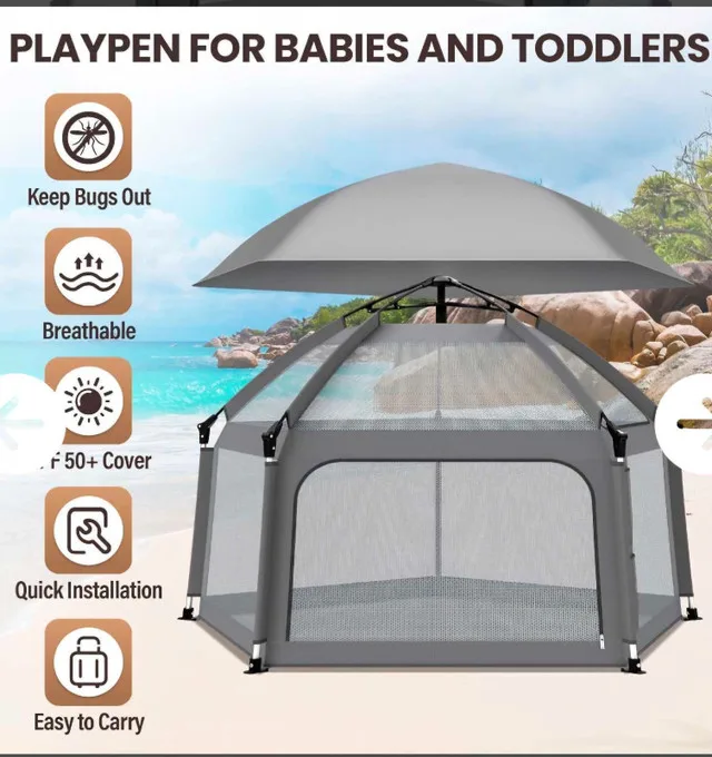 BRAND NEW Outdoor Playpen (NEED GONE ASAP) thumbnail