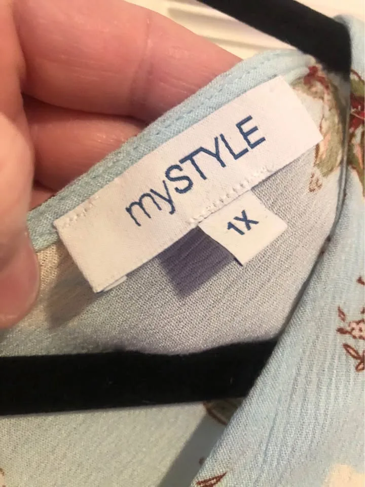 100% RAYON — beautiful sleeveless tops with floral pattern image indicator(8)