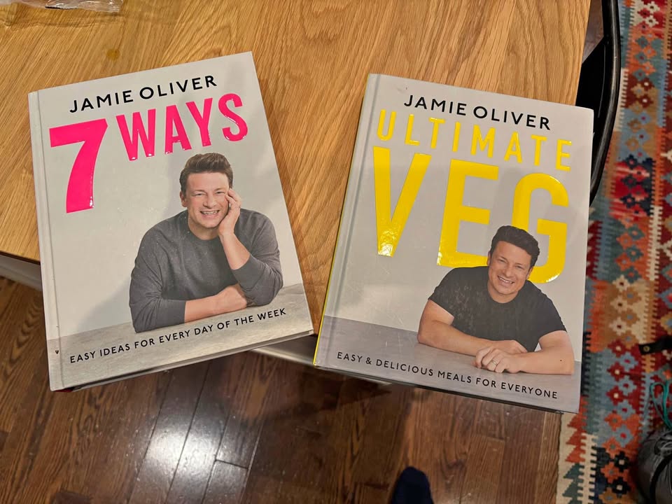 Jamie Oliver - 7 Ways and Ultimate Veg cook books