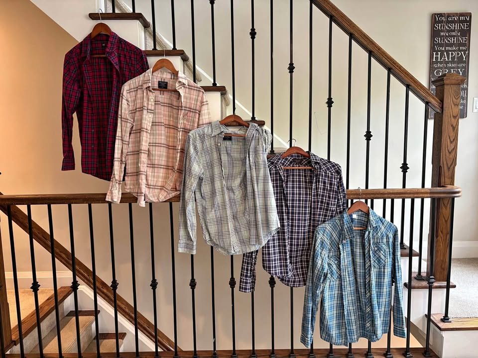Men’s Check Shirts - Abercrombie, Zara, Uniqlo, H&M