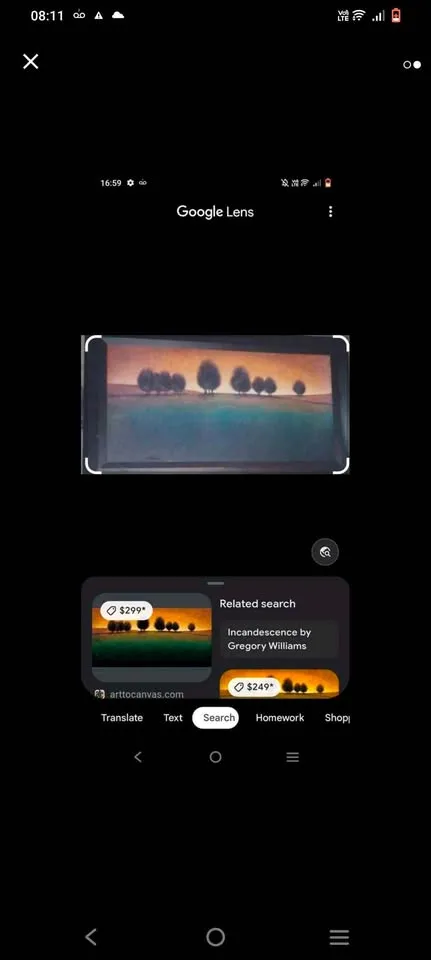 Beautiful 'Incandescence' by Gregory Williams painting image indicator(2)