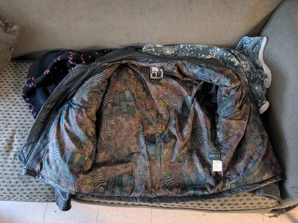 Vintage Bellavia motorcycle leather jacket image indicator(3)