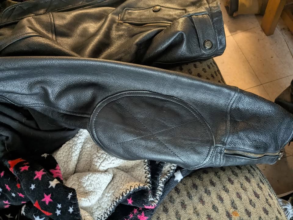 Vintage Bellavia motorcycle leather jacket - photo 4