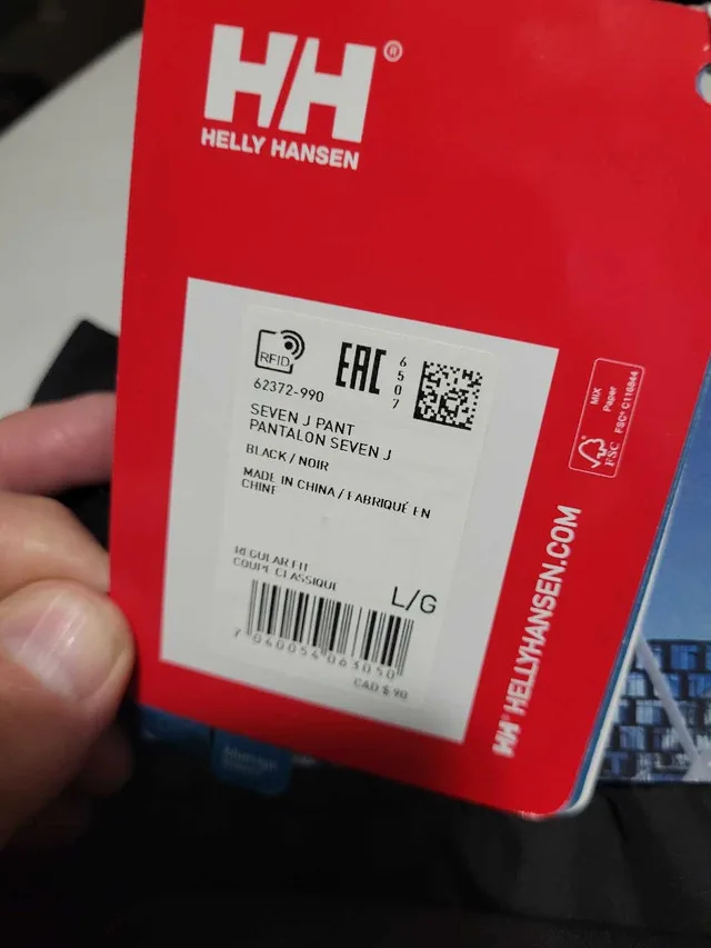 Helly Hansen Seven J Pant - Size Large, NWT image indicator(2)