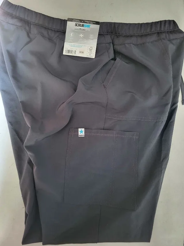 ScrubStar Performance Drawstring Pants, Size L