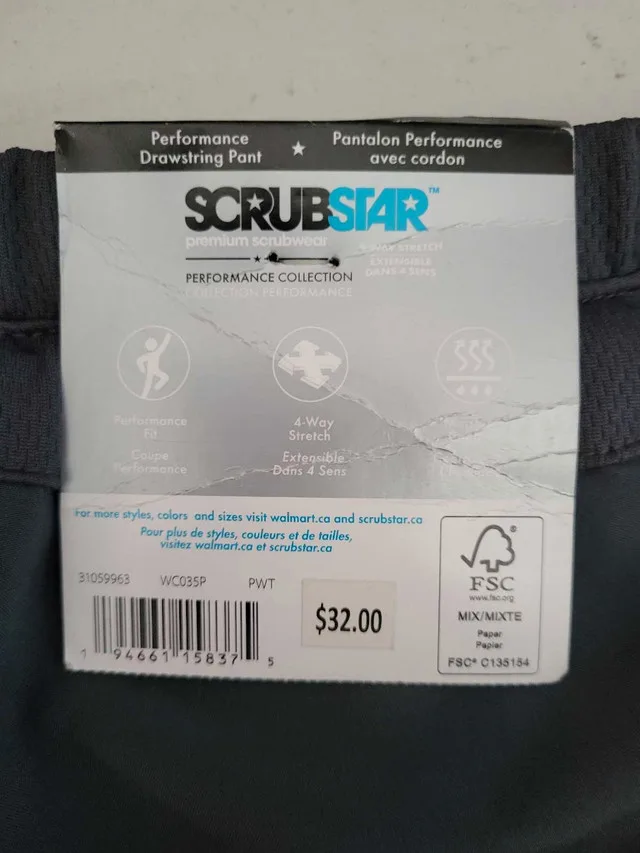ScrubStar Performance Drawstring Pants, Size L image indicator(2)